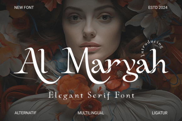 Al Maryah: A Serif Font for Elegant Branding