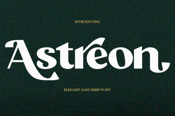 Astreon: A Versatile Sans Serif for Editorial Excellence