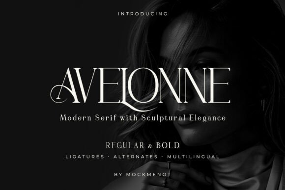 Avelonne: A Serif Font for Editorial Elegance