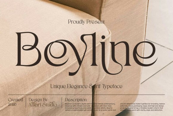 Beyline: A Serif Font That Elevates Brand Campaigns