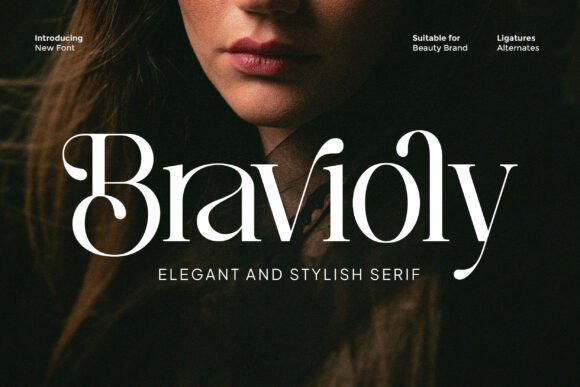 Bravioly: A Serif Font for Sophisticated Campaigns