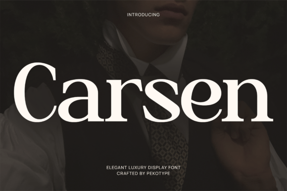 Carsen: A Serif Font for Editorial Elegance
