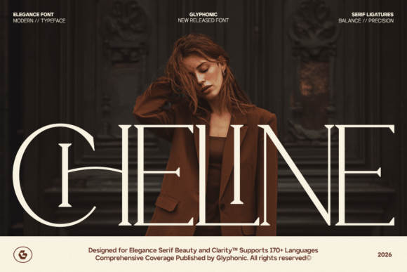 Cheline: A Serif Font for Editorial Sophistication