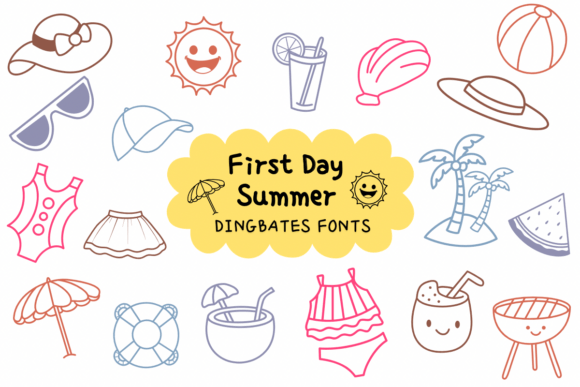 First Day Summer: A Creative Font for Campaigns