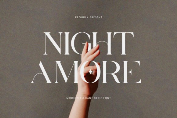 Font That Elevates Your Brand: Night Amore