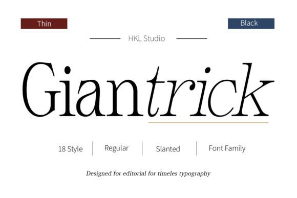 Giantrick: The Font That Elevates Every Campaign