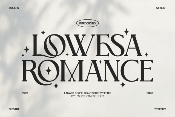 Lowesa Romance: A Font That Adds Elegance to Every Project