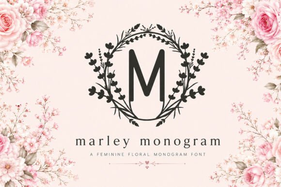 Marley Monogram: A Font for Elegant Digital Storytelling