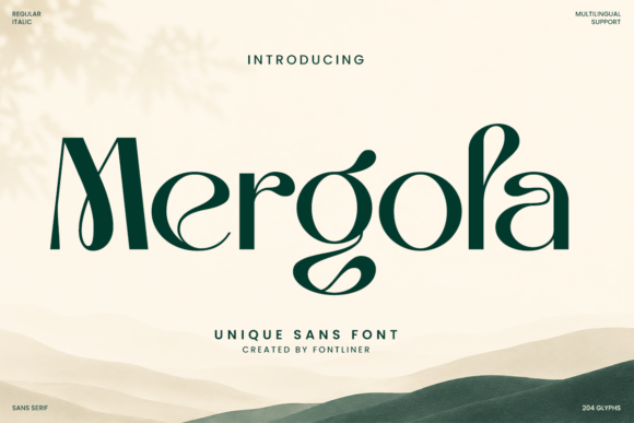 Mergola: A Font That Elevates Your Digital Brand