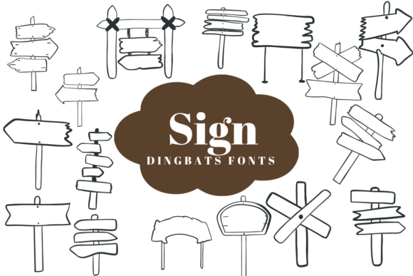 Sign Dingbats: A Font for Campaigns with Personality