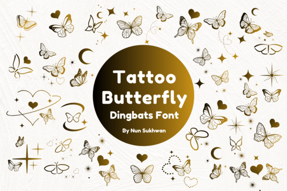 Tattoo Butterfly Font Review