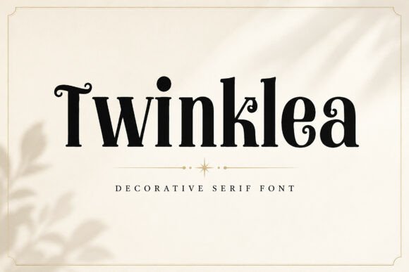 Twinklea: A Serif Font That Adds Character to Branding