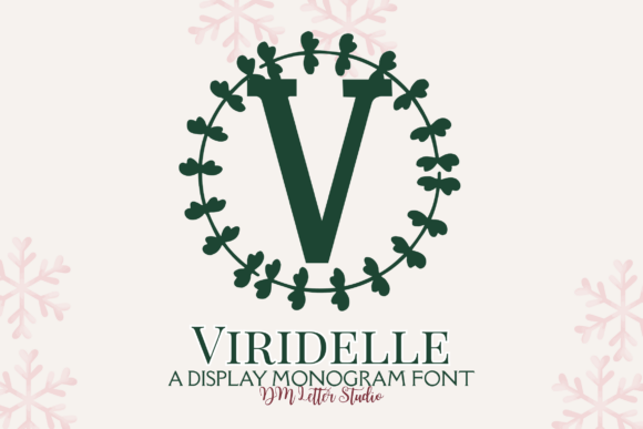 Viridelle Monogram: A Botanical Elegance for Branding